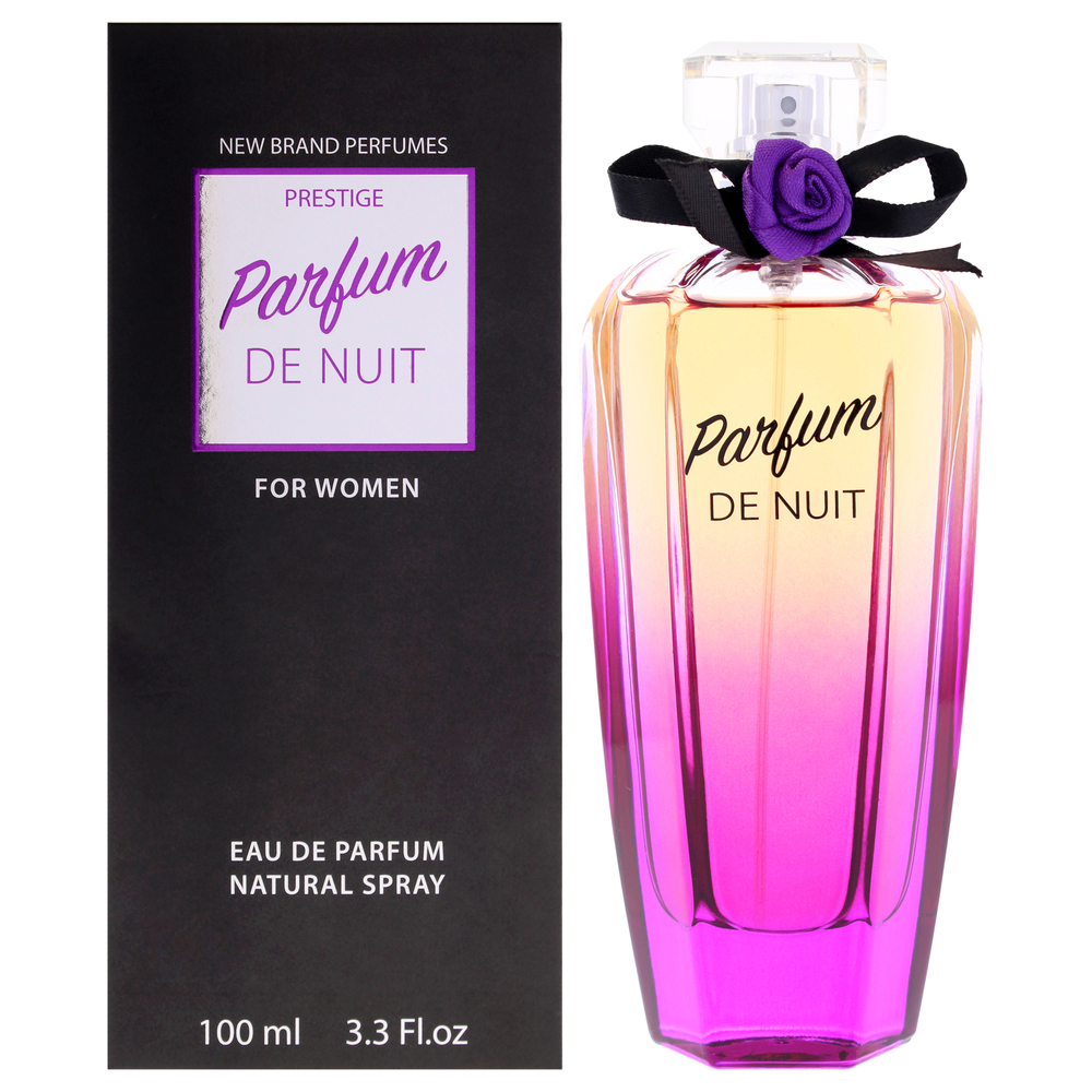 Parfum De Nuit by New Brand for Women - 3.3 oz EDP Spray